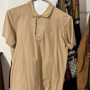 Burberry Light Tan Polo Shirt